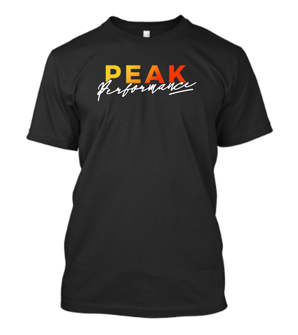 PEAK Performance Gradient Text Bold Print T-Shirt