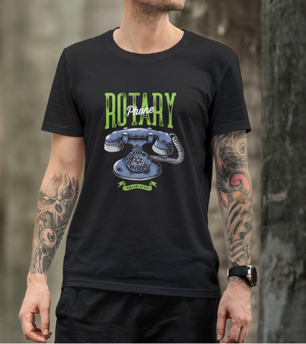 Rotary Phone Vintage Style Classic T-Shirt