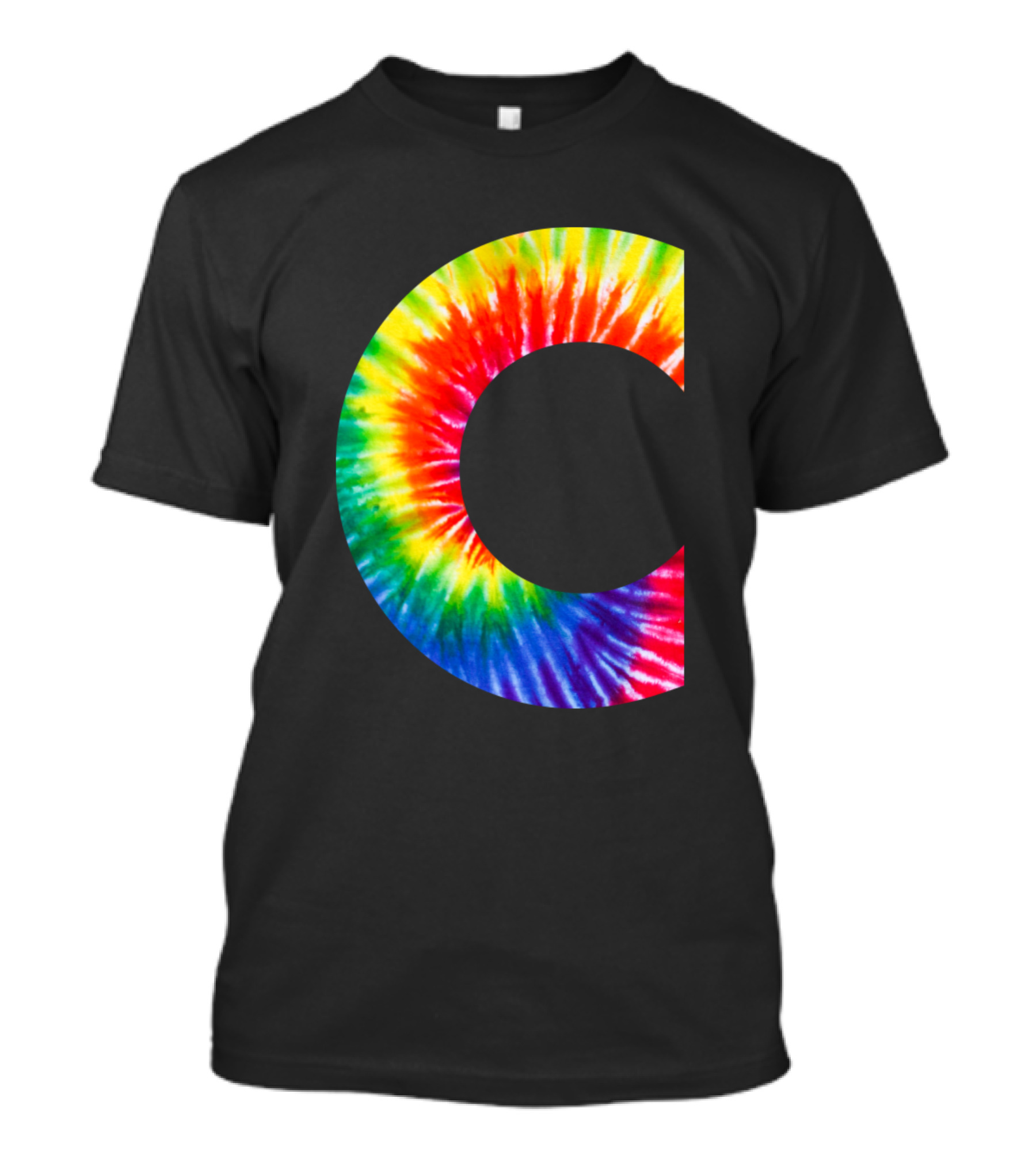 Tie Dye Letter C T-Shirt