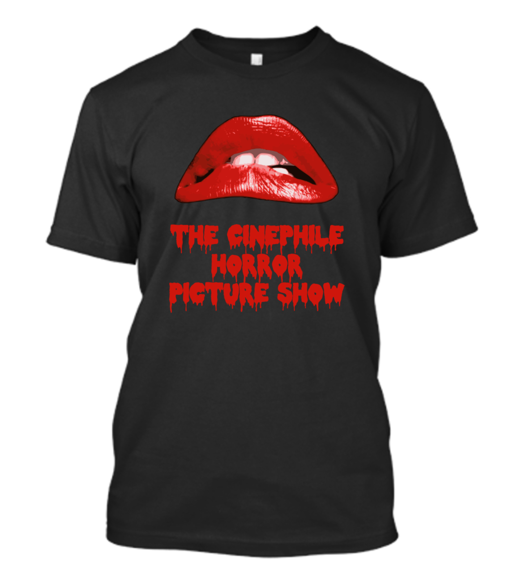 Cinephile Horror Picture Show 1975 Rocky Lips T-Shirt
