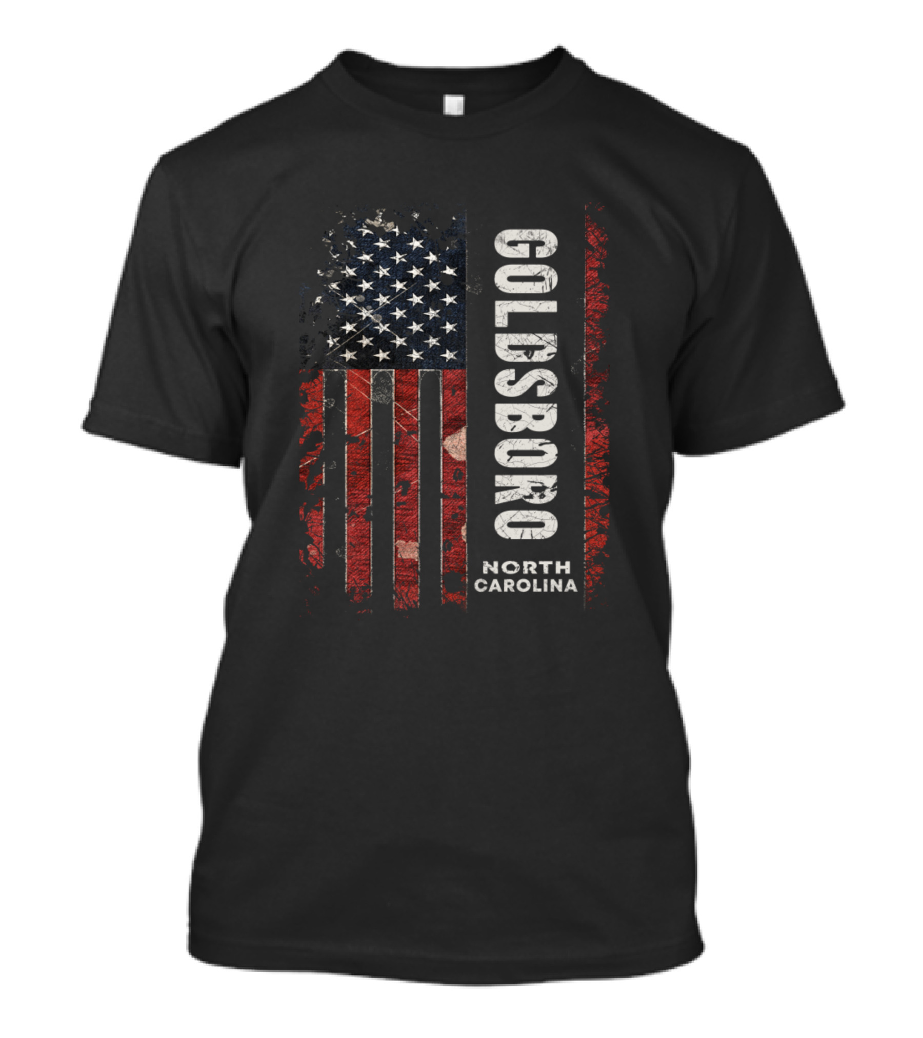 Goldsboro North Carolina American Flag T-Shirt