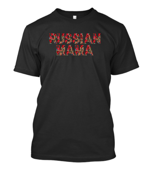 Russian Mama Traditional Floral Folk Art Patt Iconic Eastern European T-Shirt