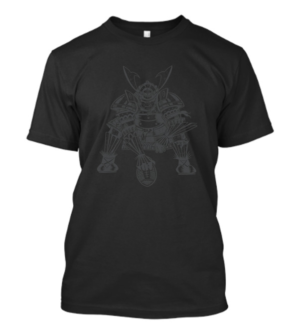 Samurai Armor Gridiron Warrior T-Shirt