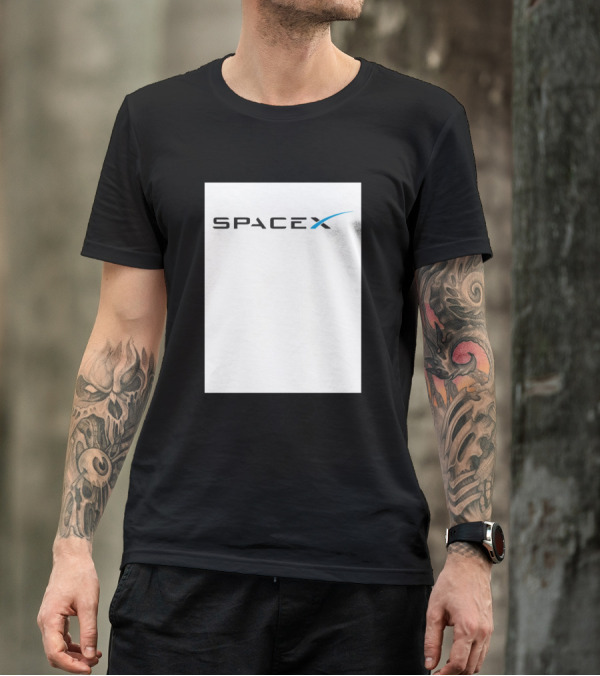 SpaceX Logo Merchandise Astronaut Space Travel T-Shirt