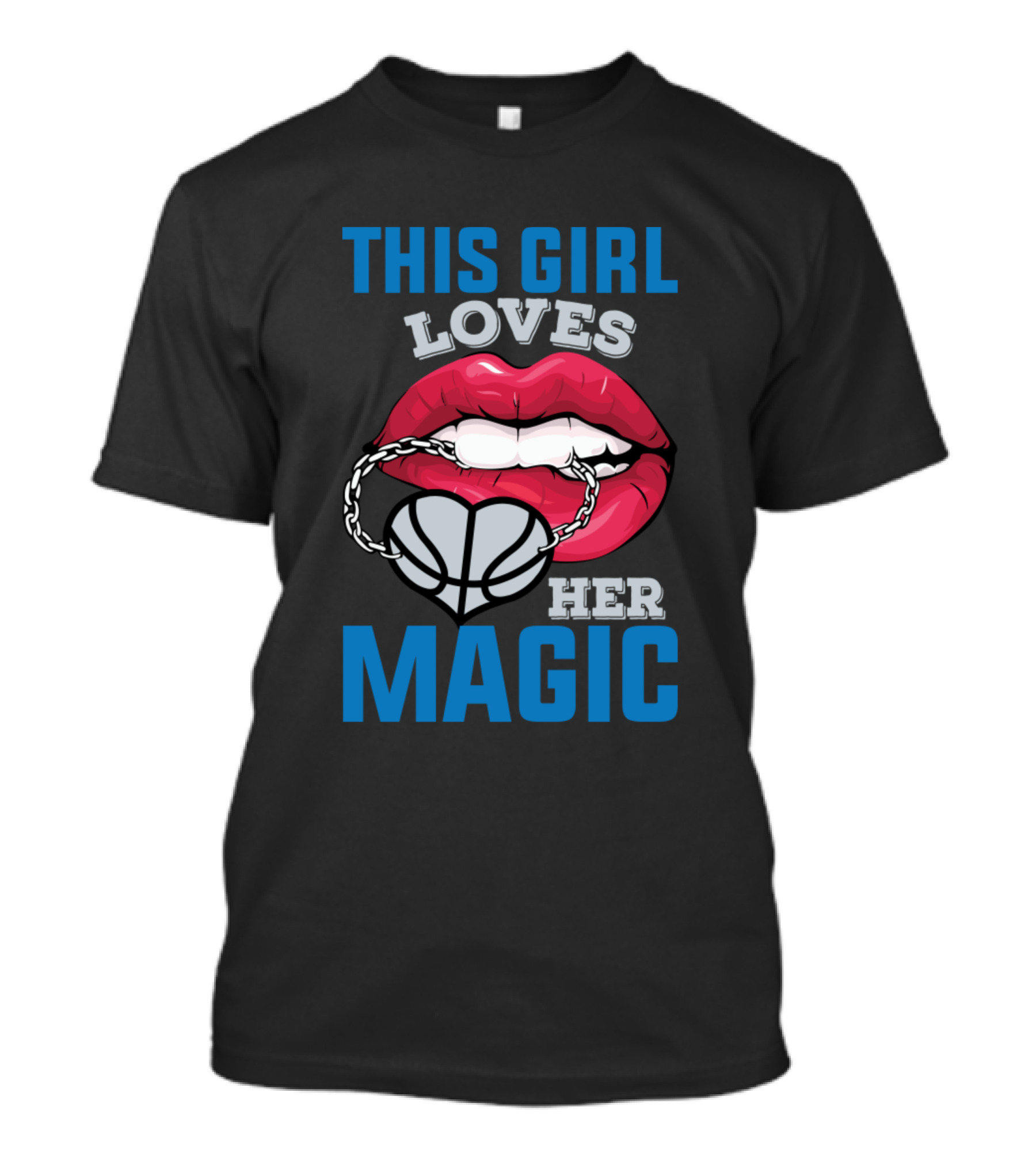 THIS GIRL LOVES HER MAGIC BASKETBALL T-Shirt