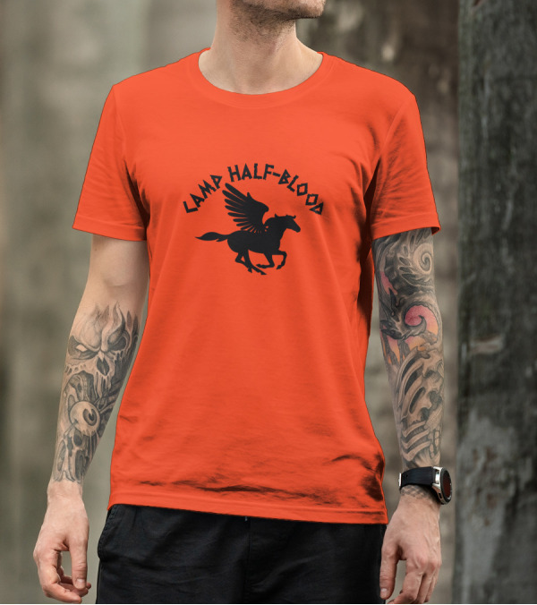 Camp Half Blood Pegasus Rick Riordan Percy Jackson T-Shirt