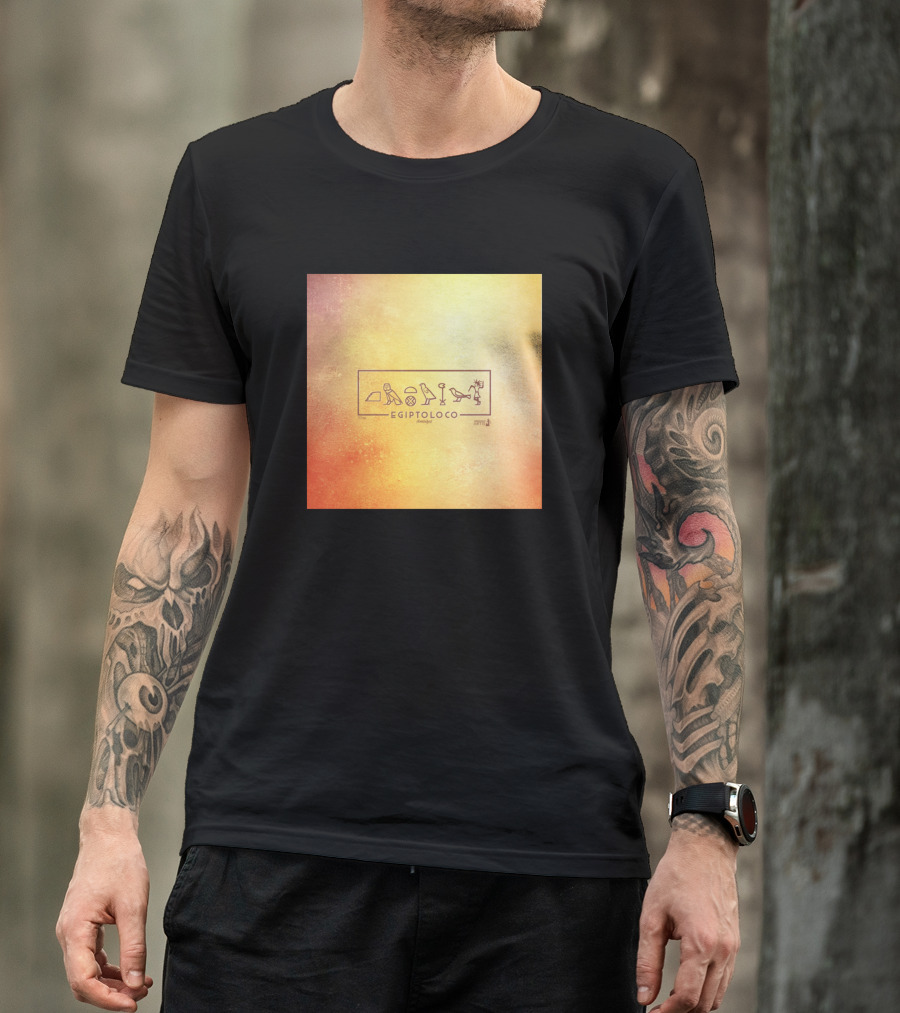 Egiptoloco Para Amantes Del Antiguo Egipto Hieroglyphic T-Shirt