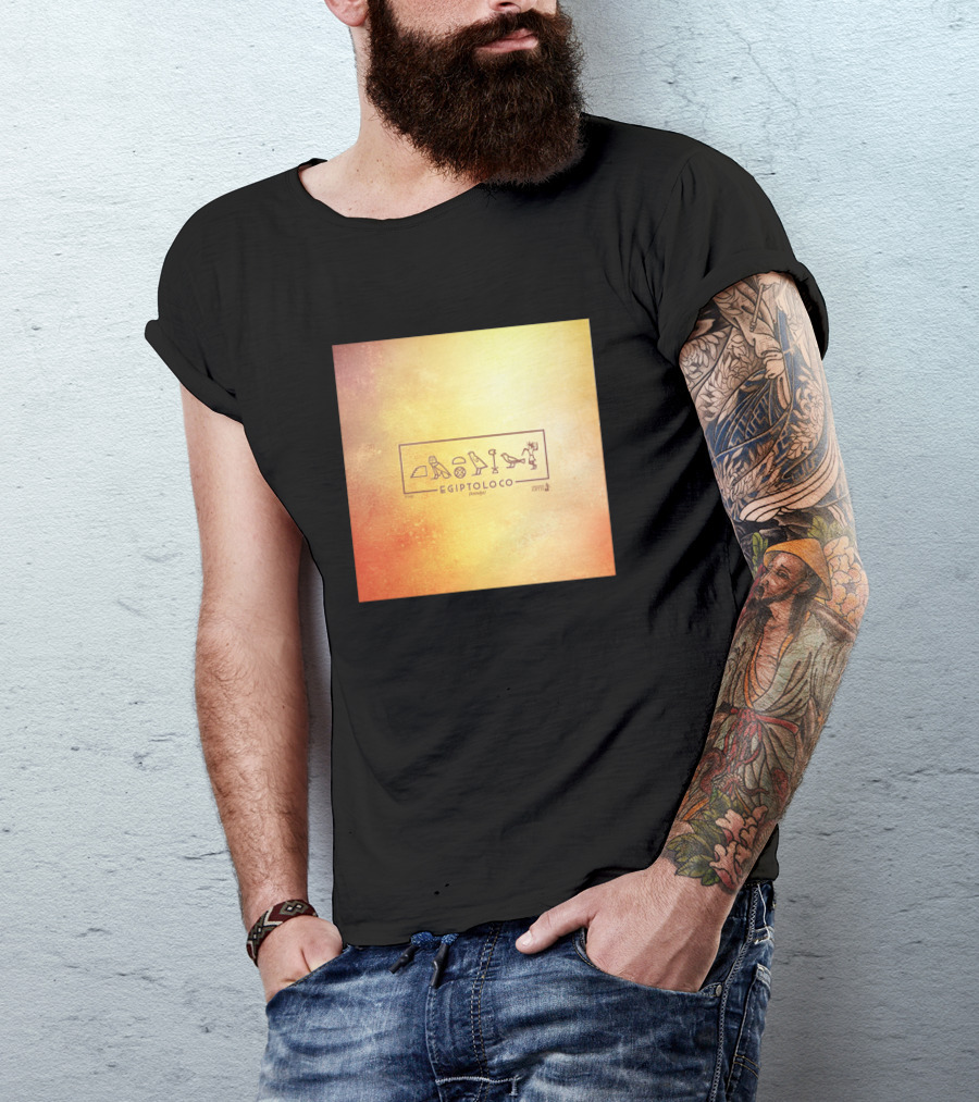 Egiptoloco Para Amantes Del Antiguo Egipto Hieroglyphic T-Shirt