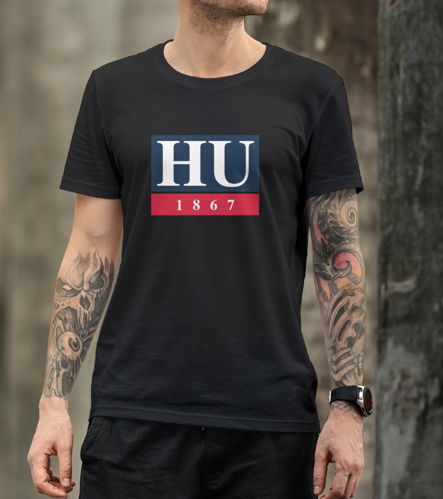 Howard University Bison NCAA Women HU 1867 T-Shirt