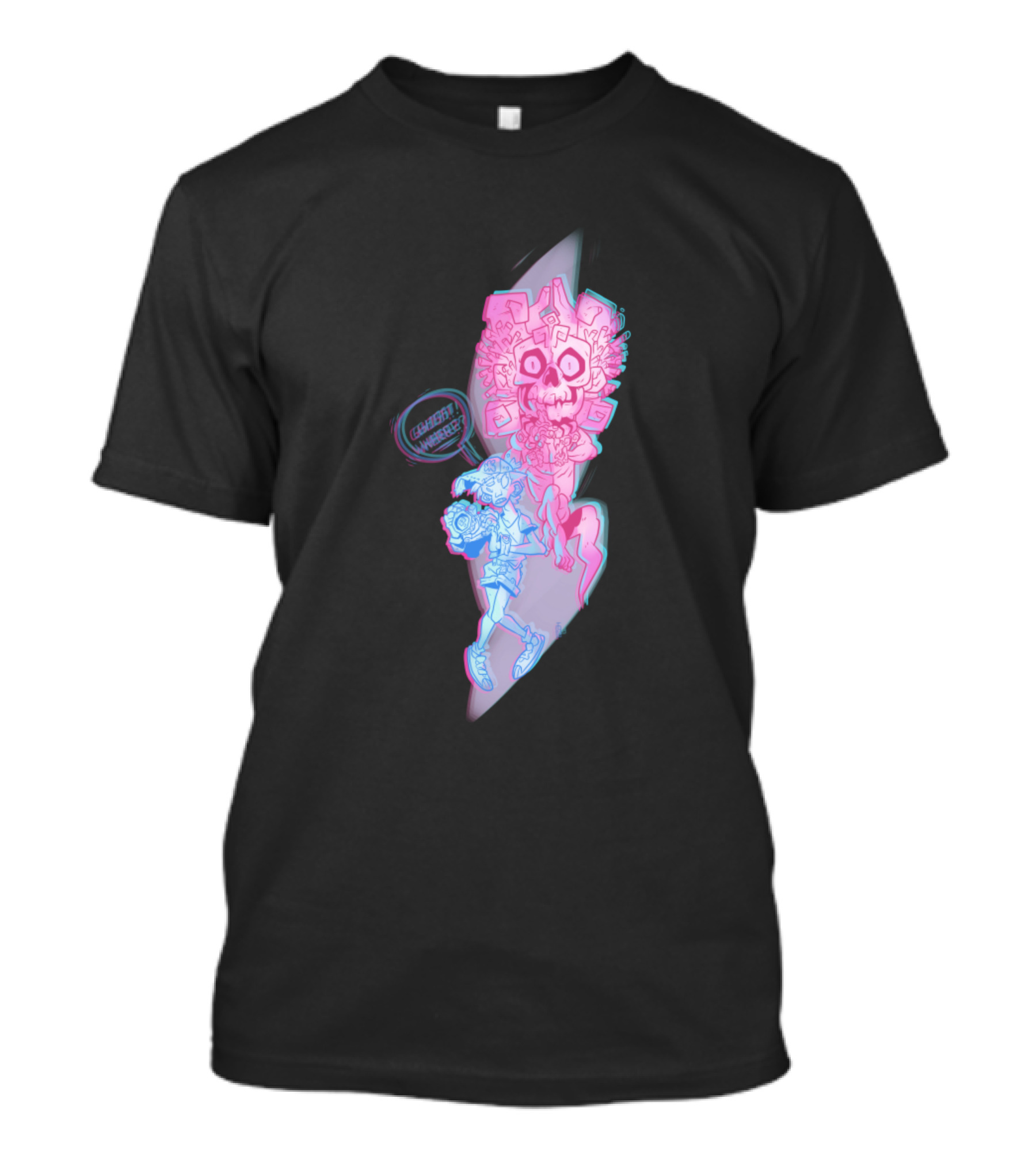 Pinkberry Ghost Cemetery Underground T-Shirt