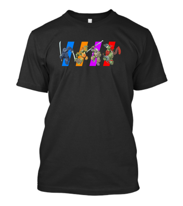 Select Yo Turtle Teenage Mutant Ninja Turtles Pizza Power Characters T-Shirt