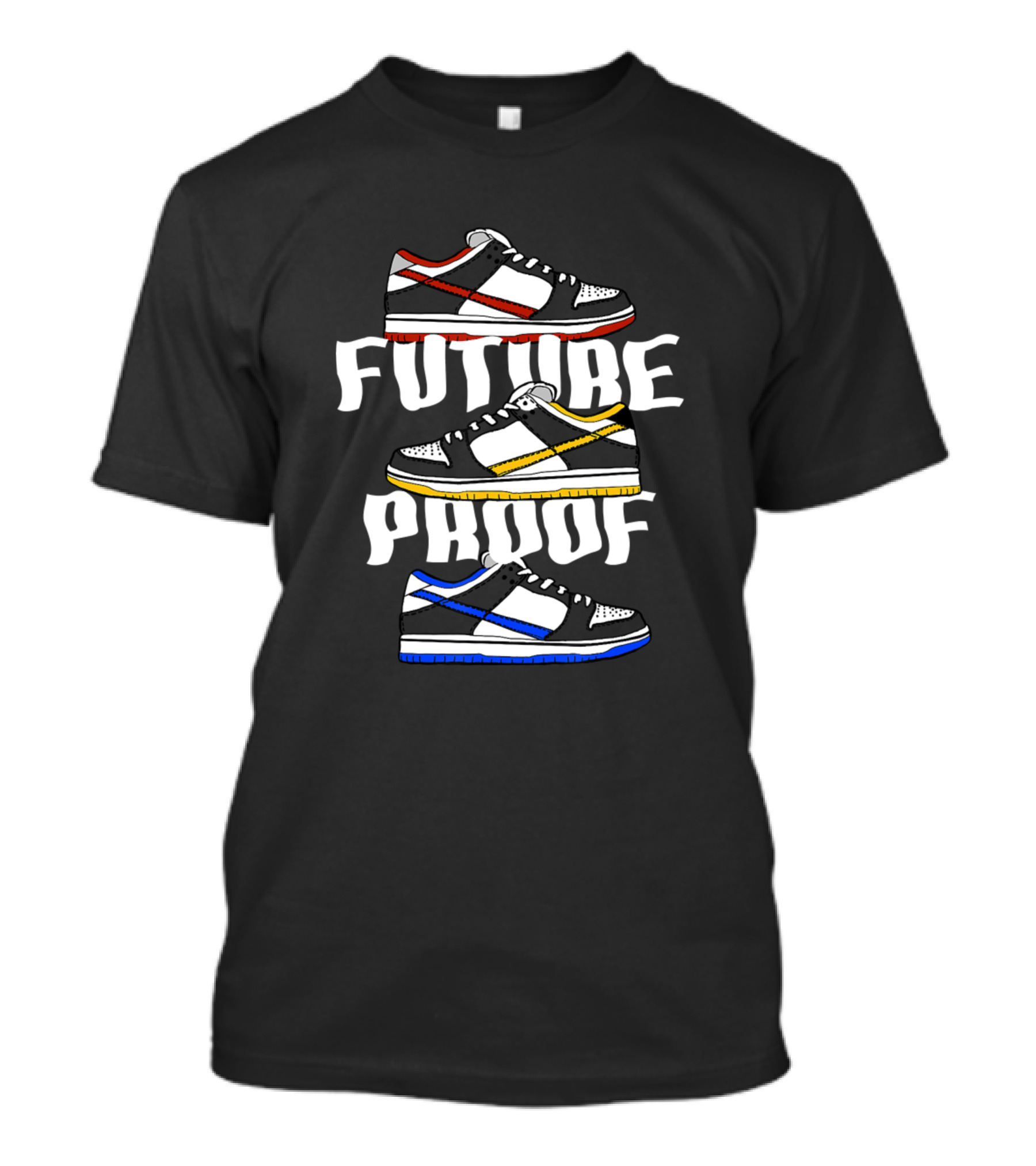 Future Proof Sneaker Head Best Low Skate Basketball Shoe T-Shirt