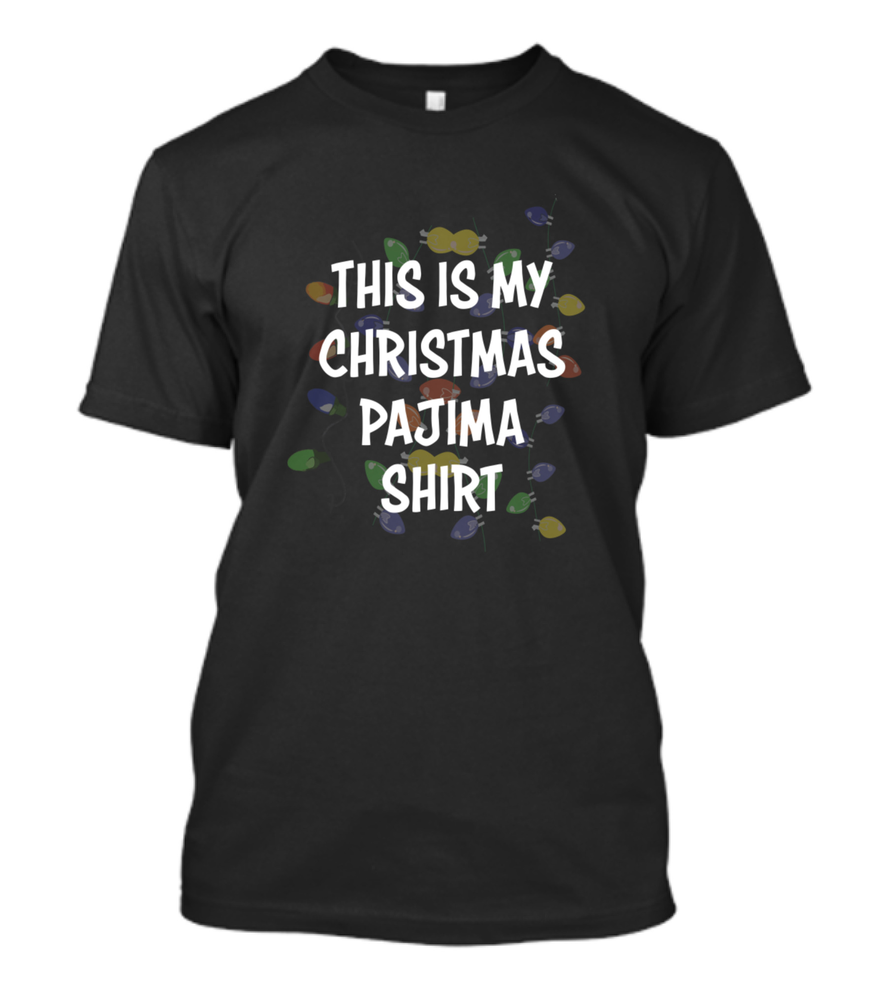 This Is My Christmas Pajima Shirt With Lights T-Shirt