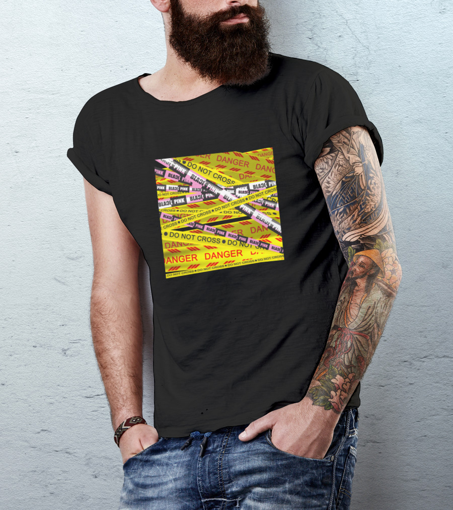 BLACKPINK Danger Do Not Cross T-Shirt