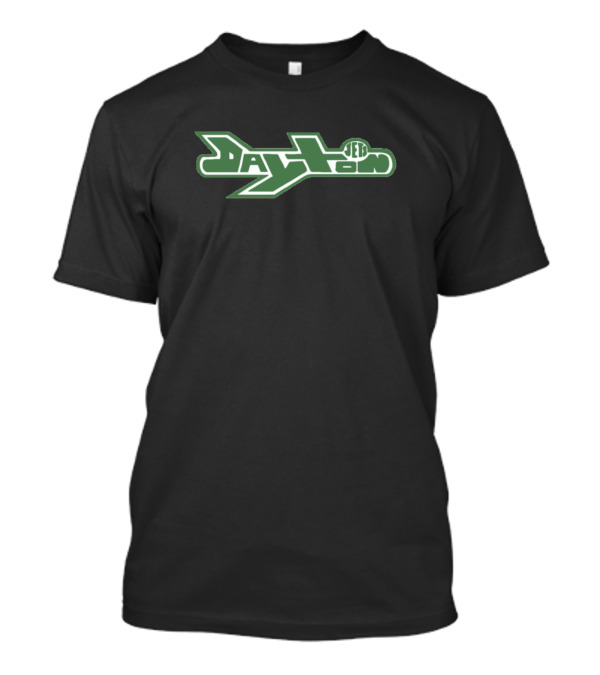 Dayton Jets Green And White Retro T-Shirt