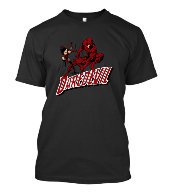Daredevil And Friends Action Scene T-Shirt