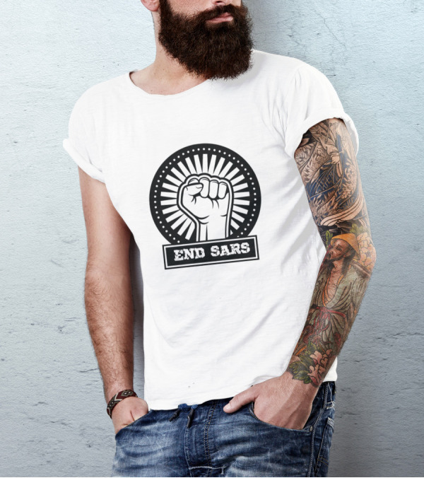 END SARS Raised Fist T-Shirt