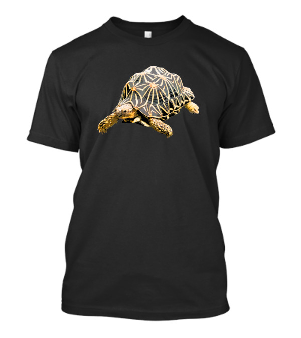 Indian Star Tortoise Radiant Shell Artistry T-Shirt