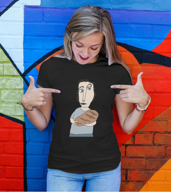 Lockdown Baby Holding Bread T-Shirt