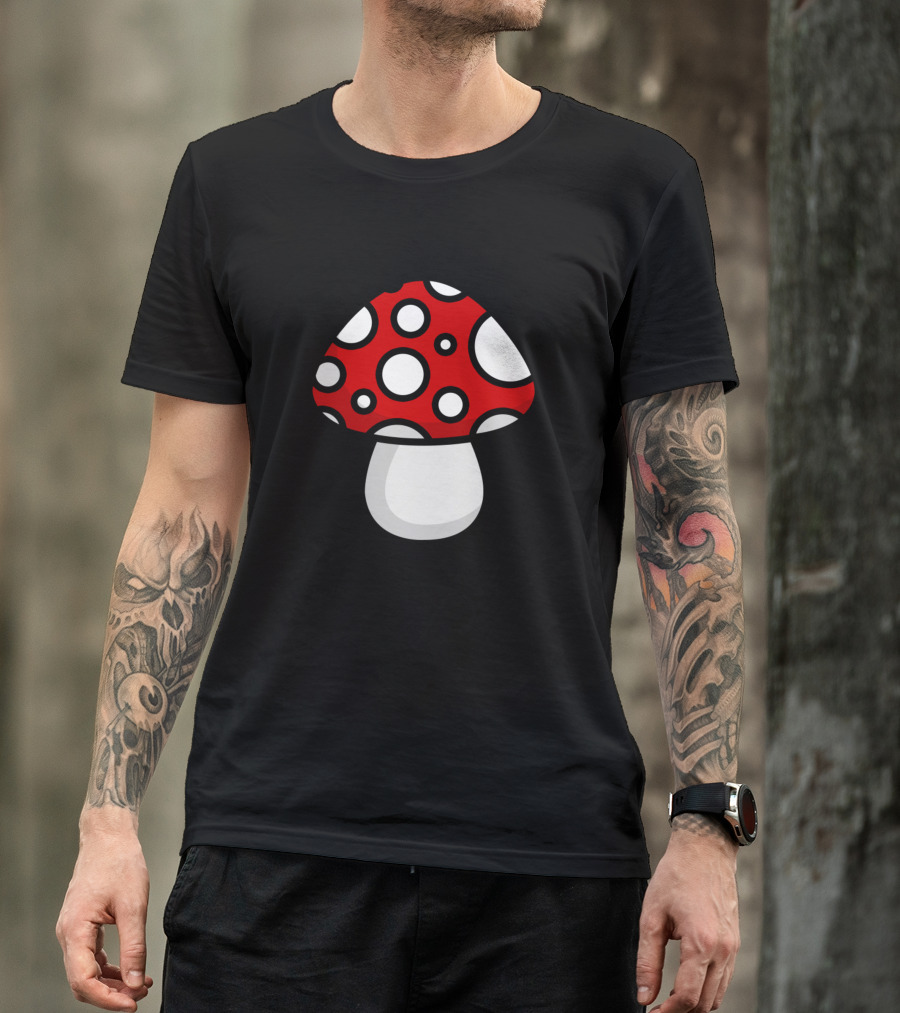 Red Agaric Mushroom T-Shirt