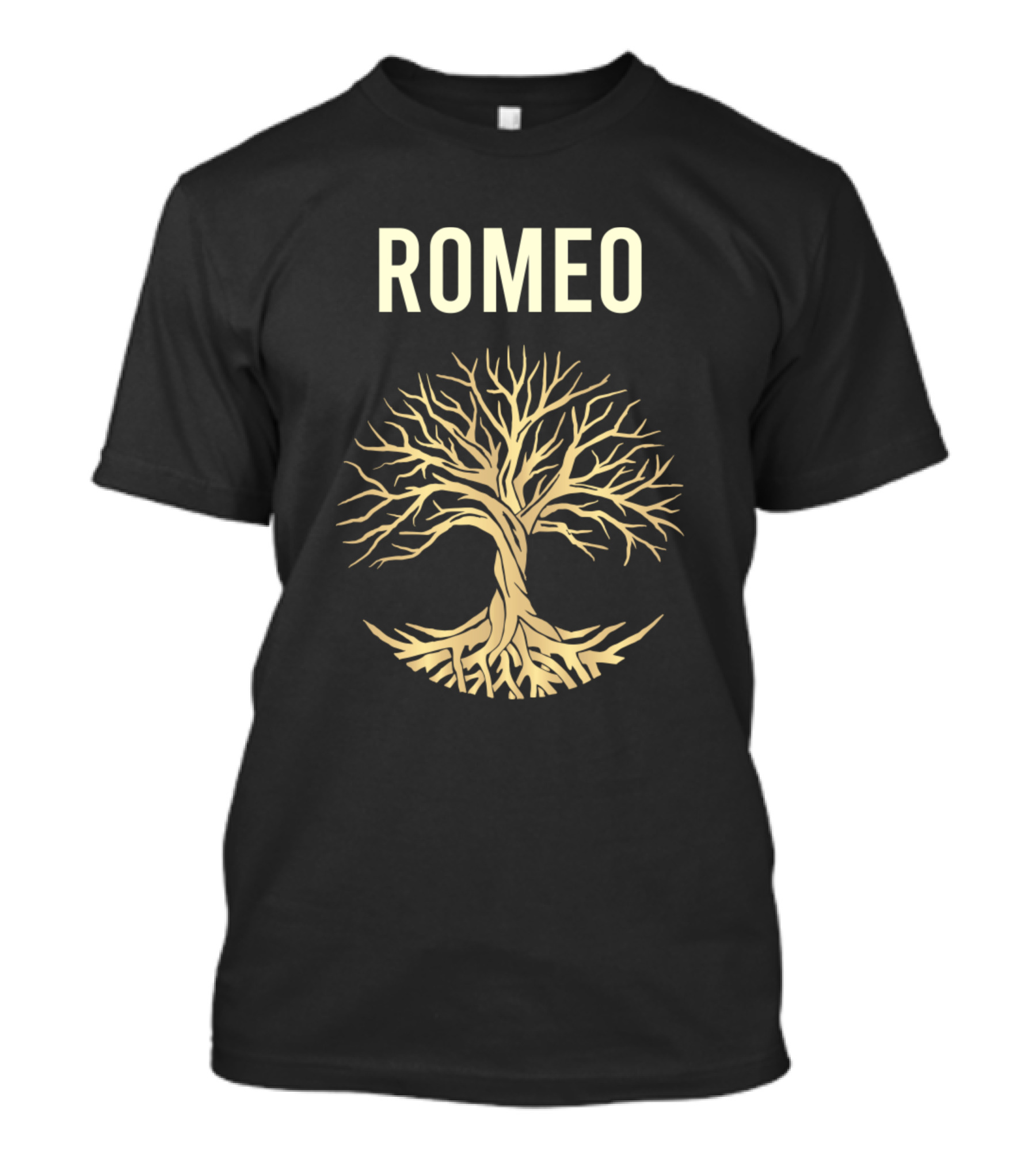 Romeo Gold Tree Of Life T-Shirt