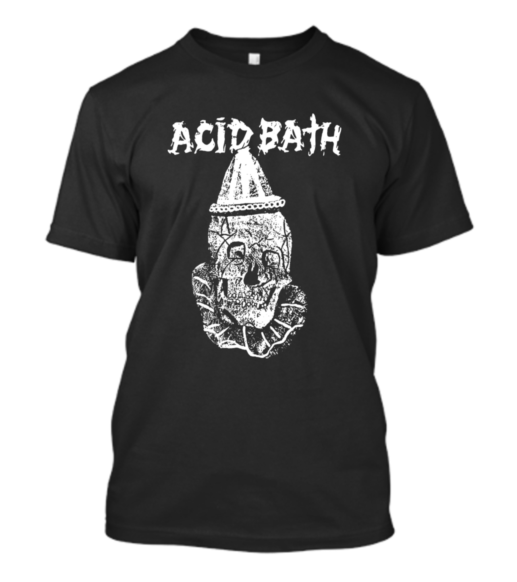 ACID BATH Skull Clown T-Shirt
