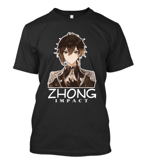 Zhong Impact Anime Style Character Genshin Inspiration T-Shirt