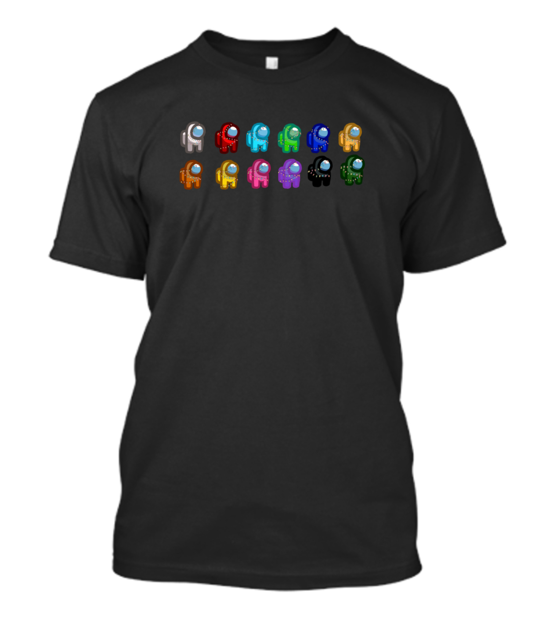 Among Us Mini Crewmate Colorful Characters Collection T-Shirt