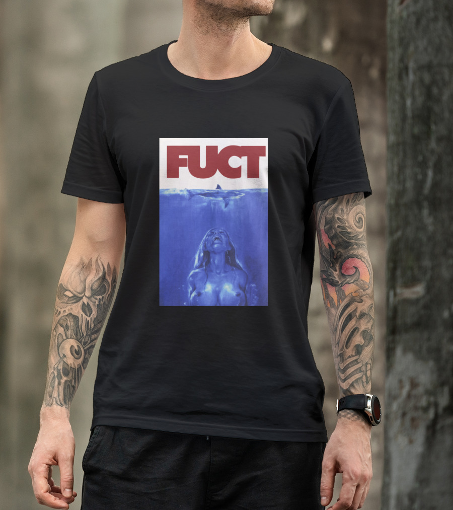 FUCT Jaws Parody Classic T-Shirt