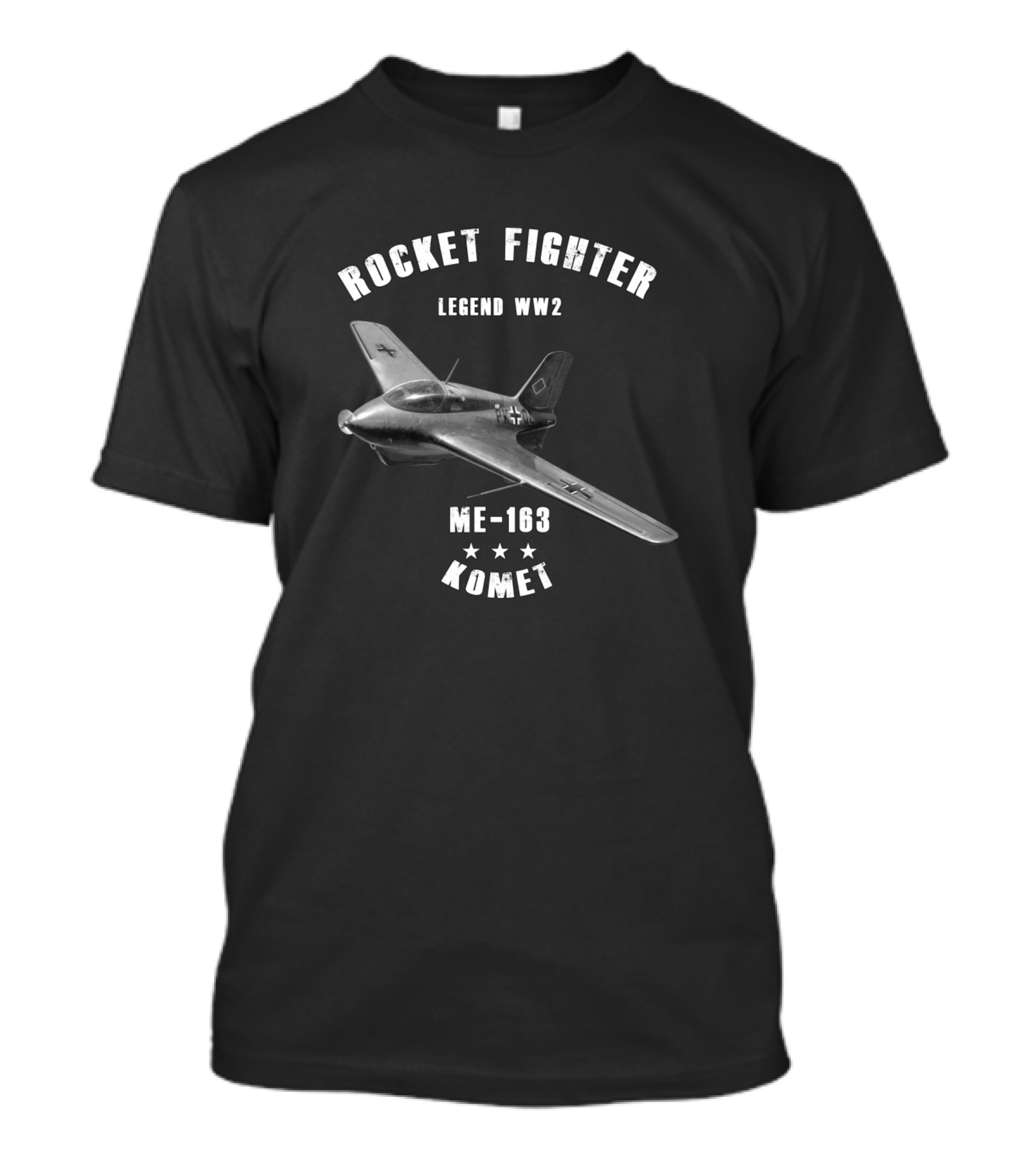 ROCKET FIGHTER LEGEND WW2 ME-163 KOMET T-Shirt