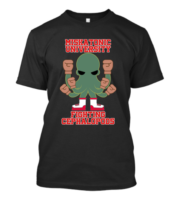 Miskatonic University Cephalopods Octopus Boxing Gloves Sneakers T-Shirt