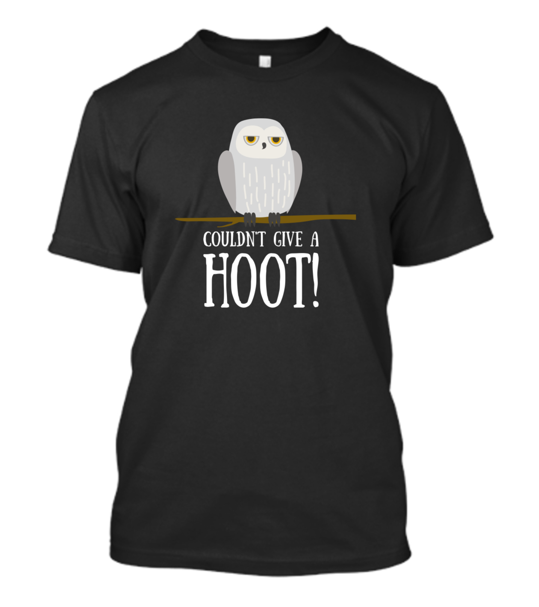 Owl Couldn't Give A Hoot Funny T-Shirt