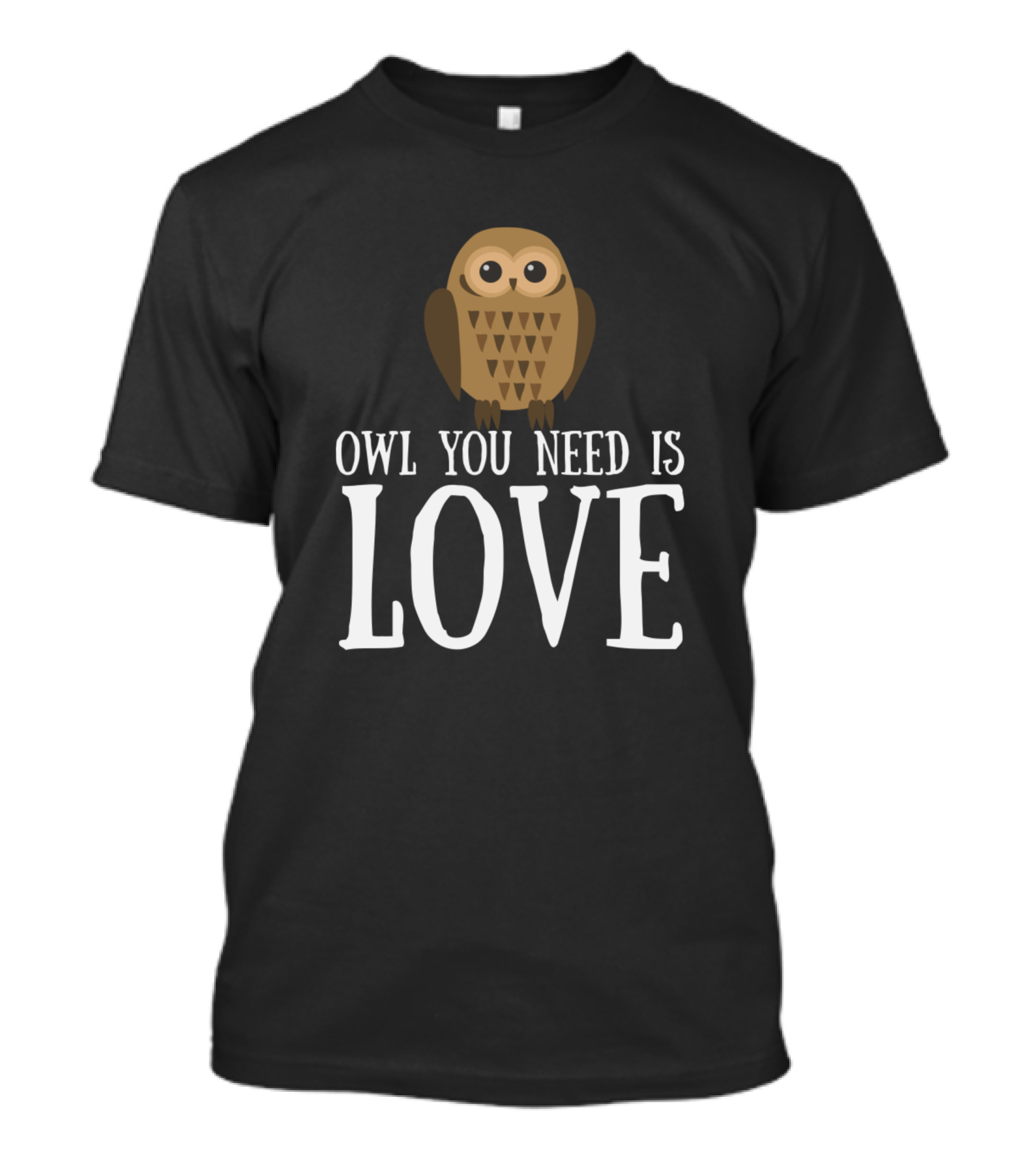 Owl You Need Is Love Owl Funny T-Shirt