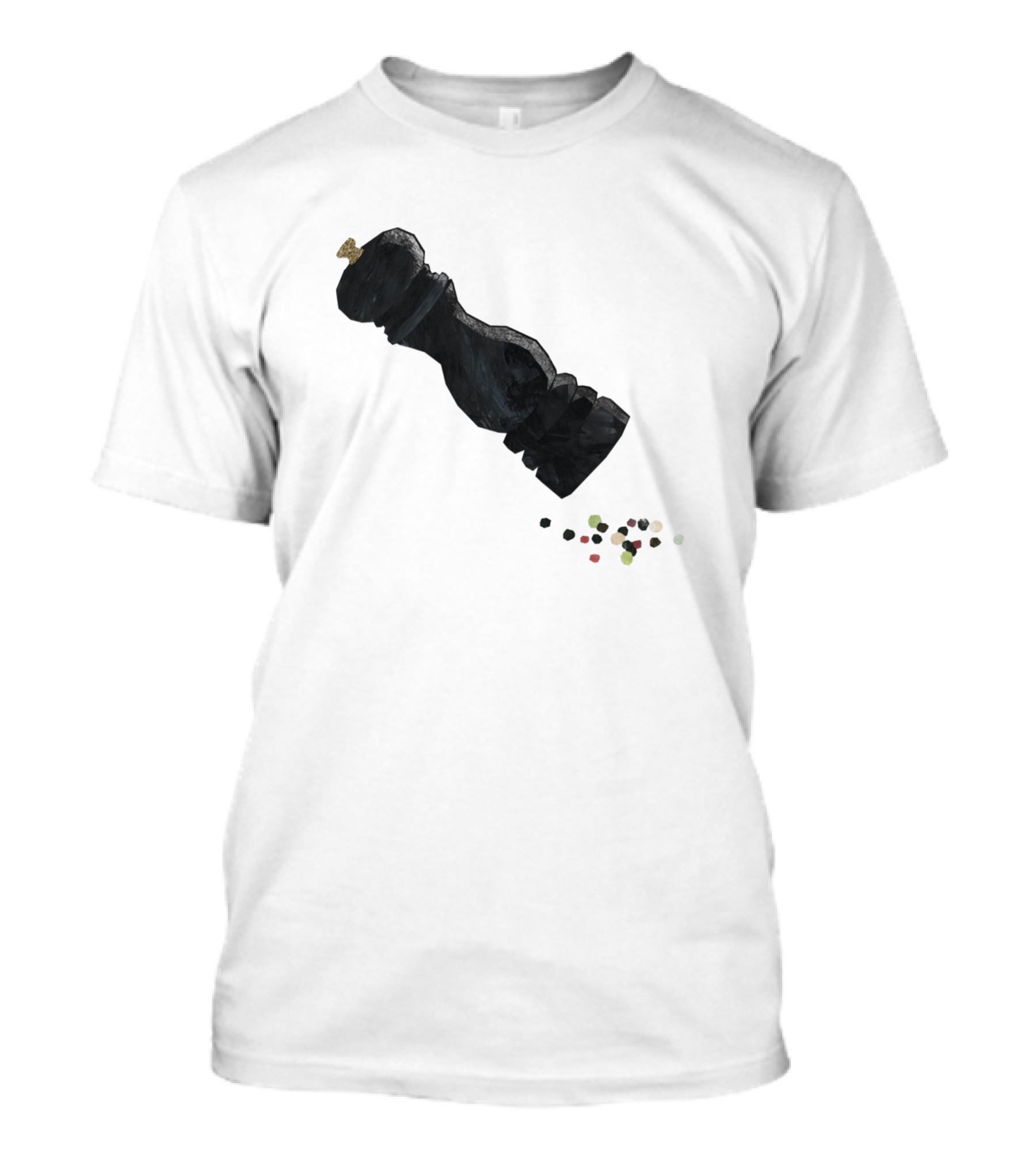 Pepper Grinding Mill With Mixed Peppercorns T-Shirt