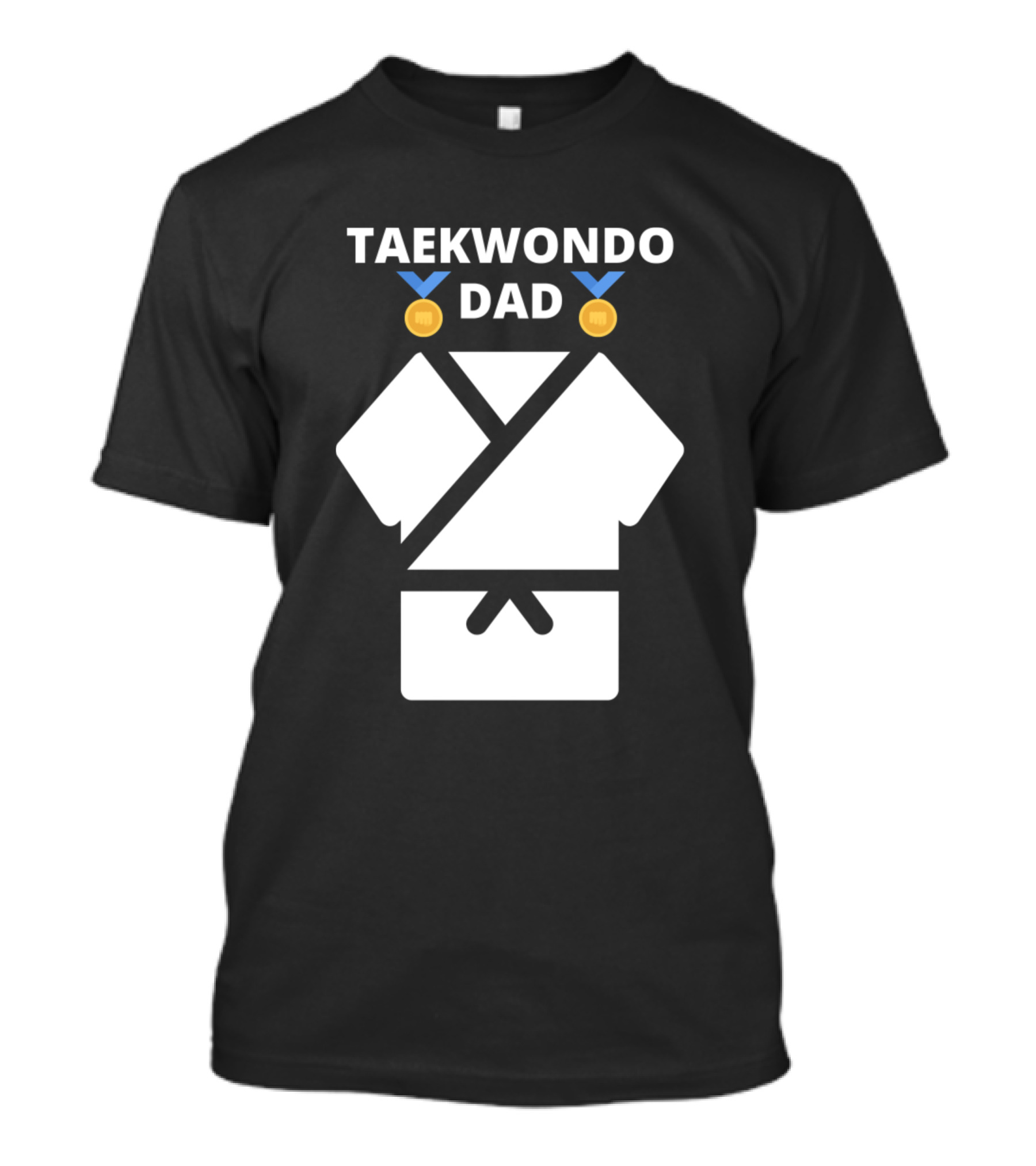 TAEKWONDO DAD Vintage Martial Arts Champion T-Shirt