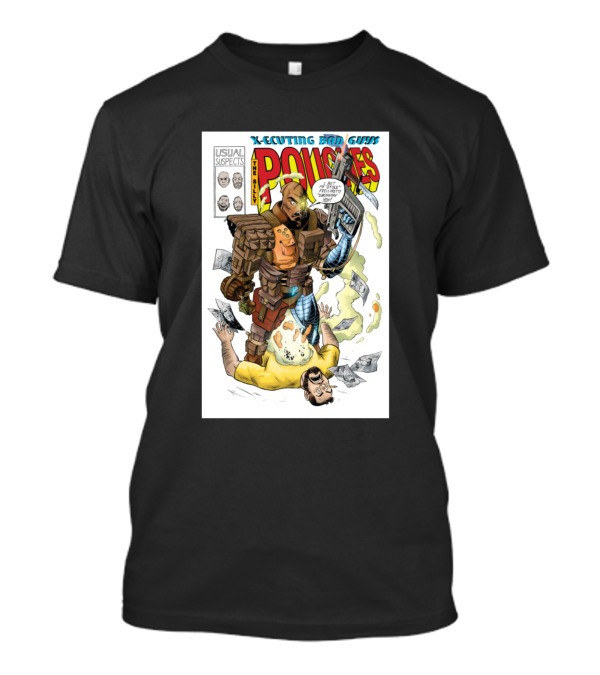 X-Scuting Bad Guys Pouches Usual Suspects T-Shirt