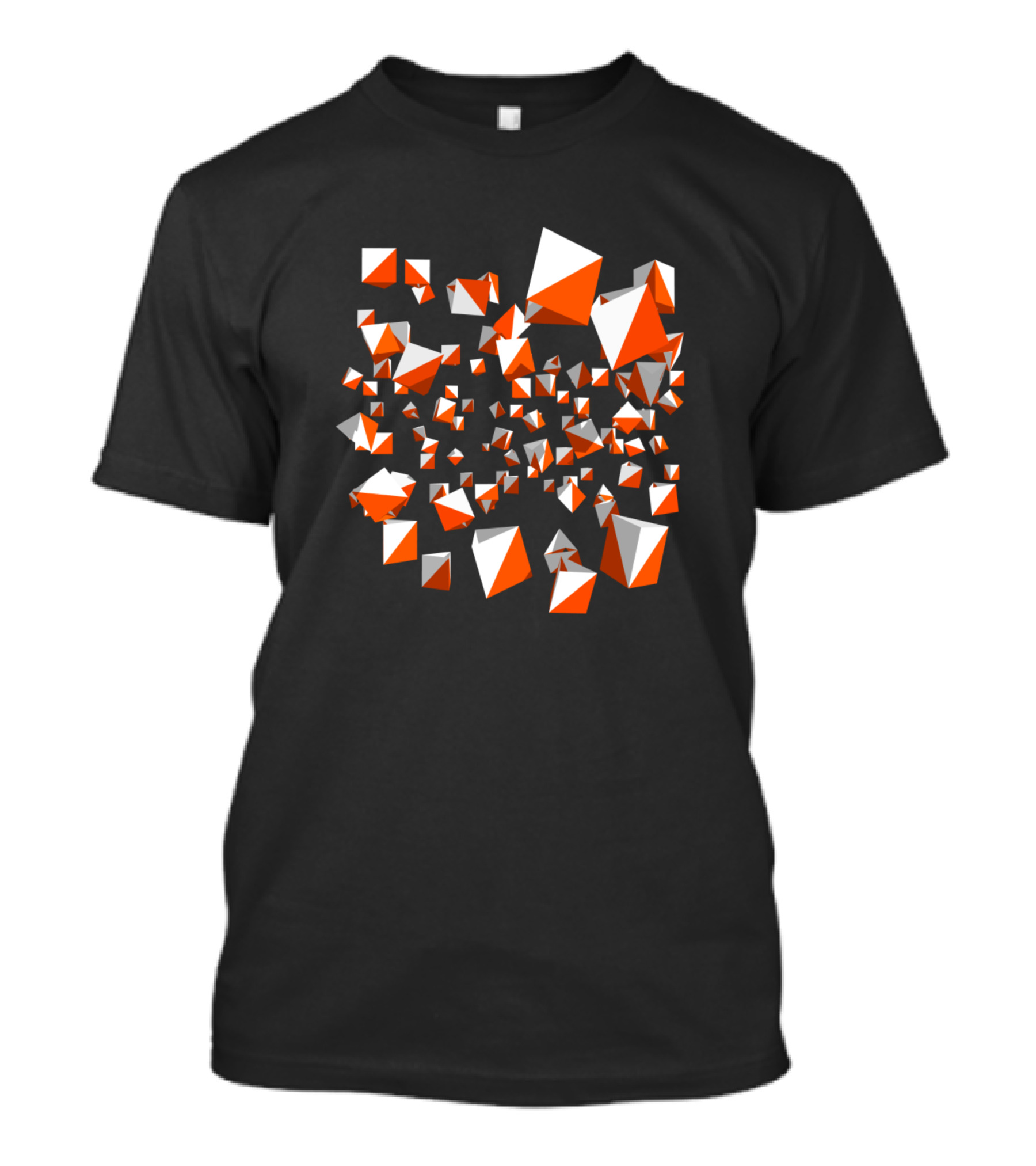 Flying Orienteering Prisms Geometric Burst T-Shirt