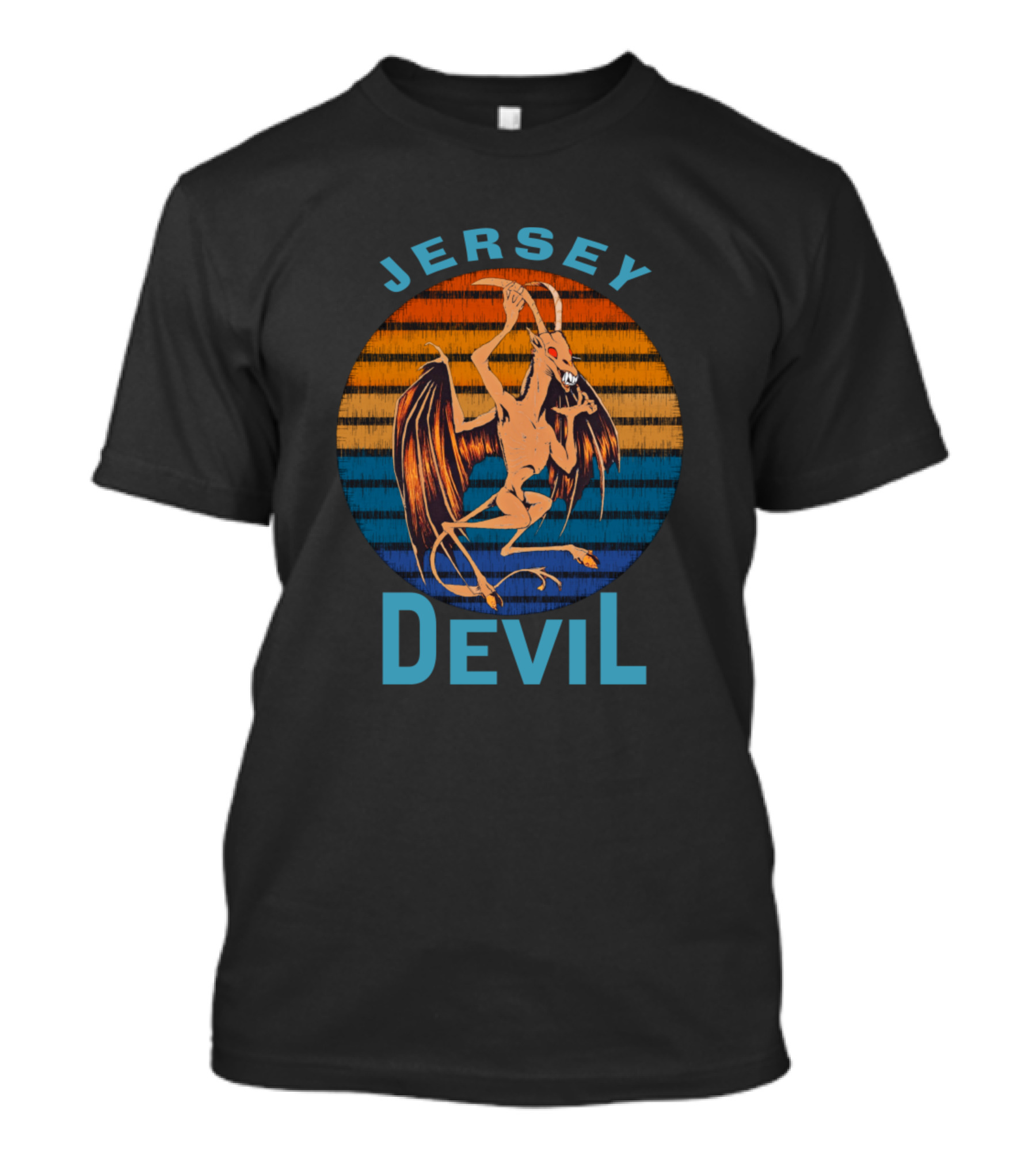 Jersey Devil Vintage Sunset T-Shirt