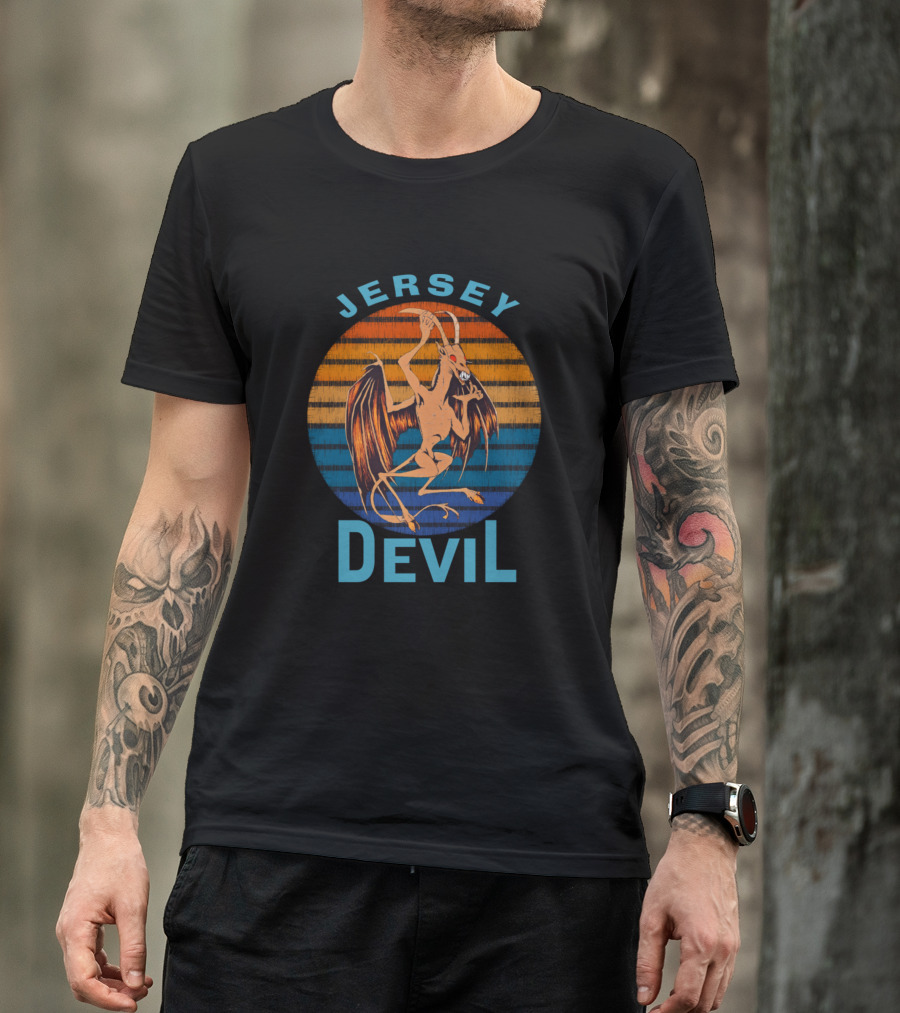 Jersey Devil Vintage Sunset T-Shirt