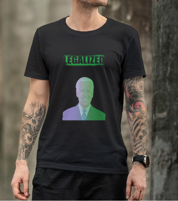 LEGALIZED Collection 포스터 Biden Collection Retro Legal Legalization T-Shirt