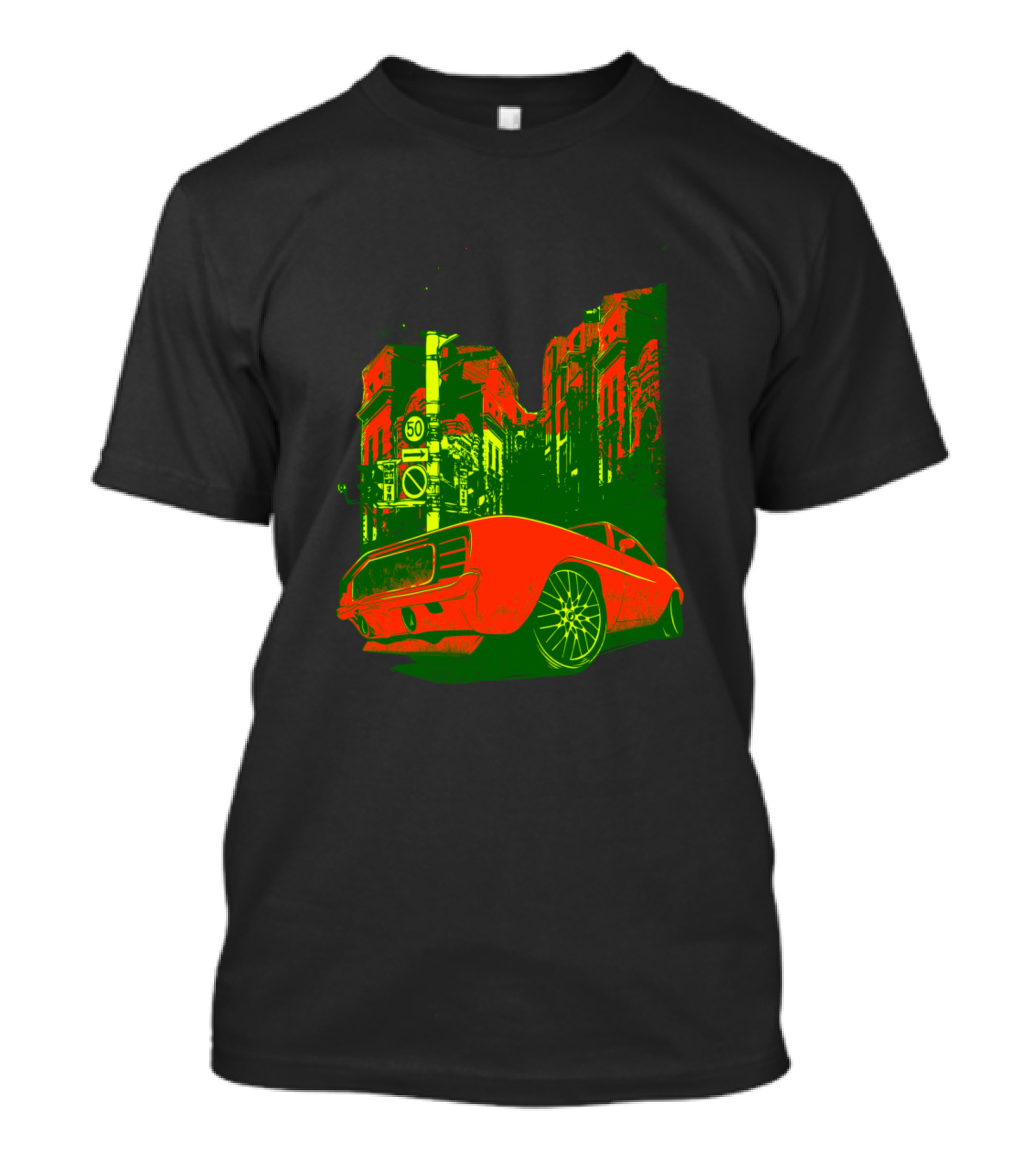 Ones Peace Urban Car Street T-Shirt