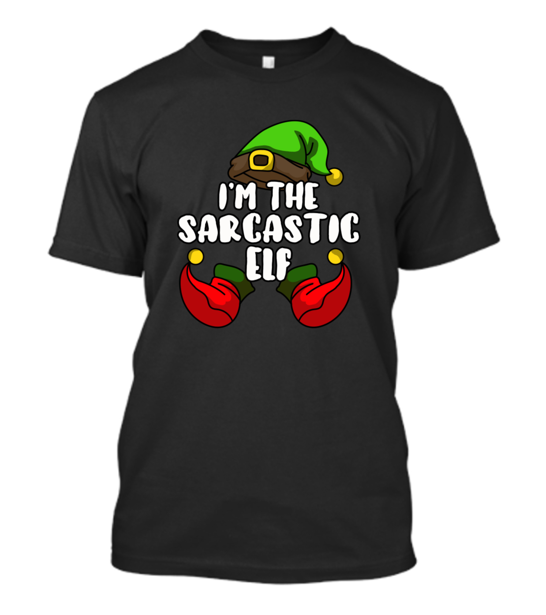 I'm The Sarcastic Elf Matching Family Group T-Shirt
