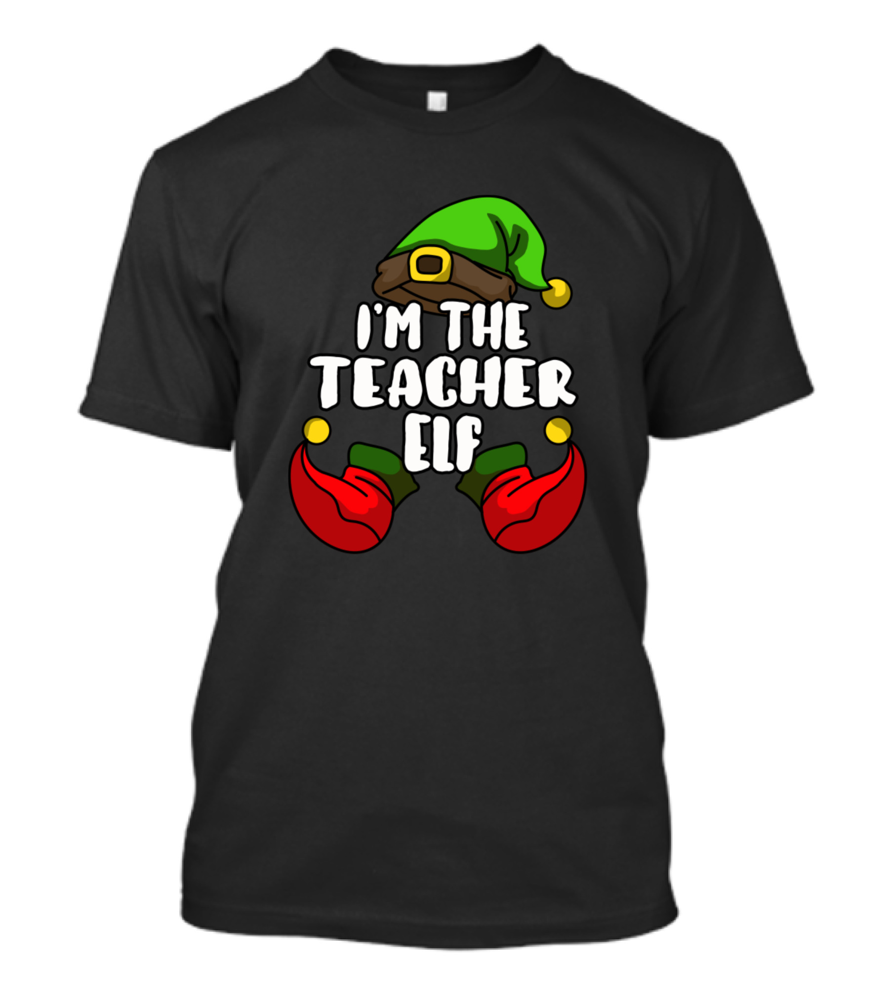 I'm The Teacher Elf Matching Family Group T-Shirt