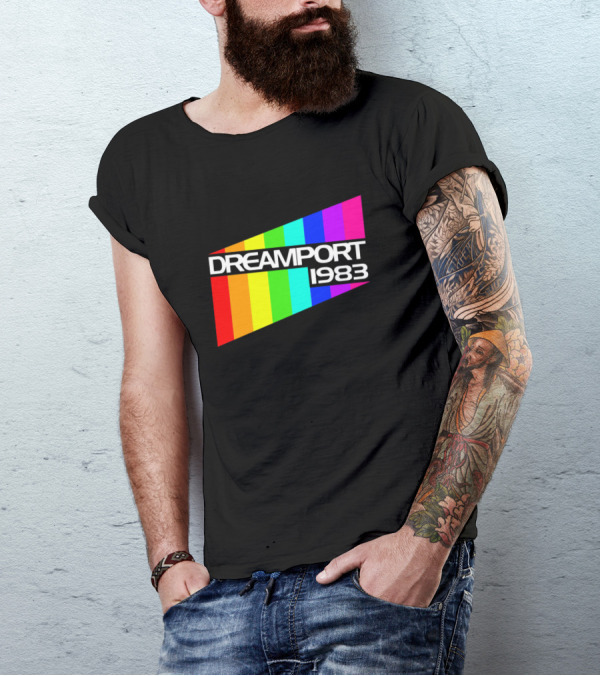 Dreamport 1983 Retro Rainbow Spectrum T-Shirt
