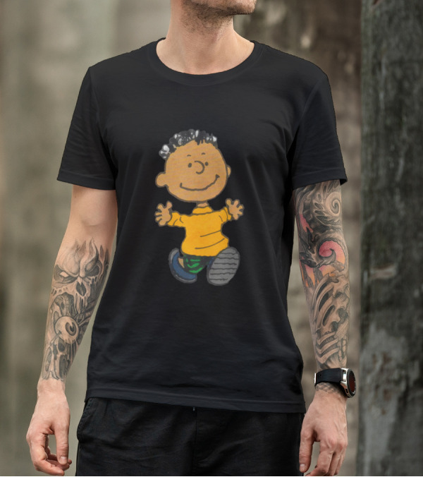 Franklin From Peanuts Gang Iconic Character T-Shirt