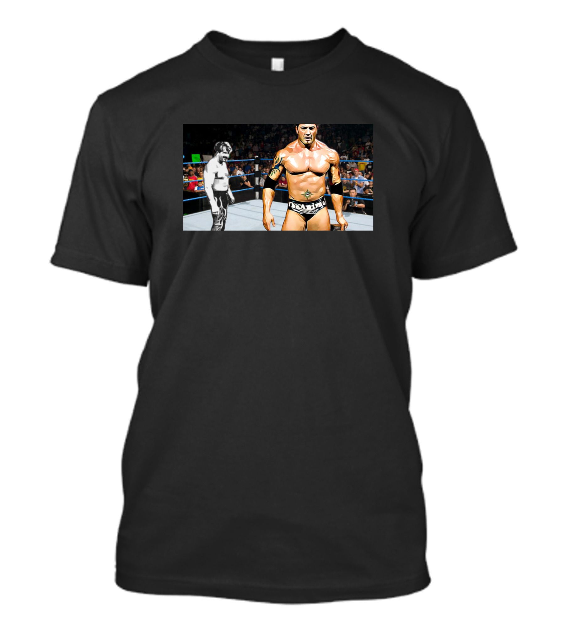 WWE Wrestling Tribute Ghost Of Eddie Ringside Matchup T-Shirt