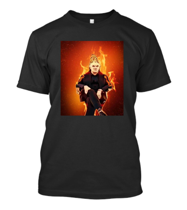 Greg Davies Taskmaster Flaming Throne T-Shirt