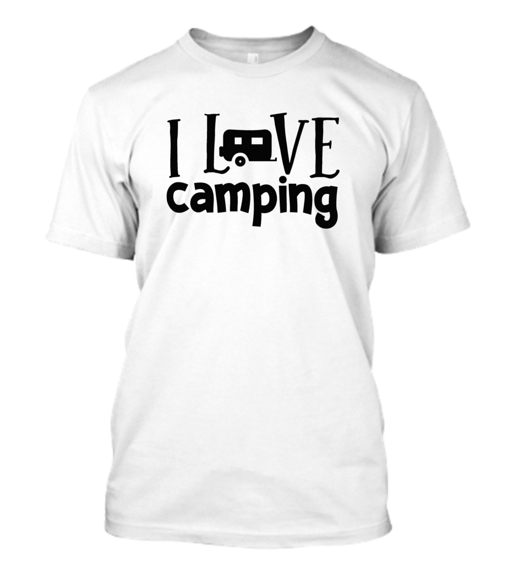 I Love Camping Camper Van T-Shirt