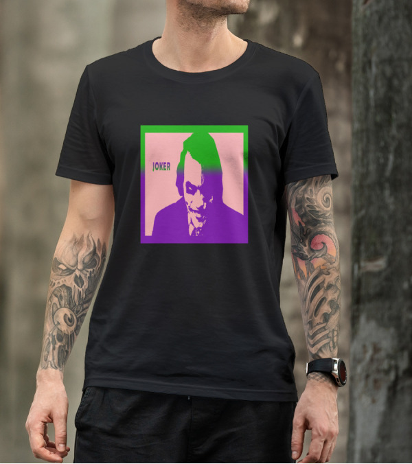 Joker Pop Art Neon T-Shirt