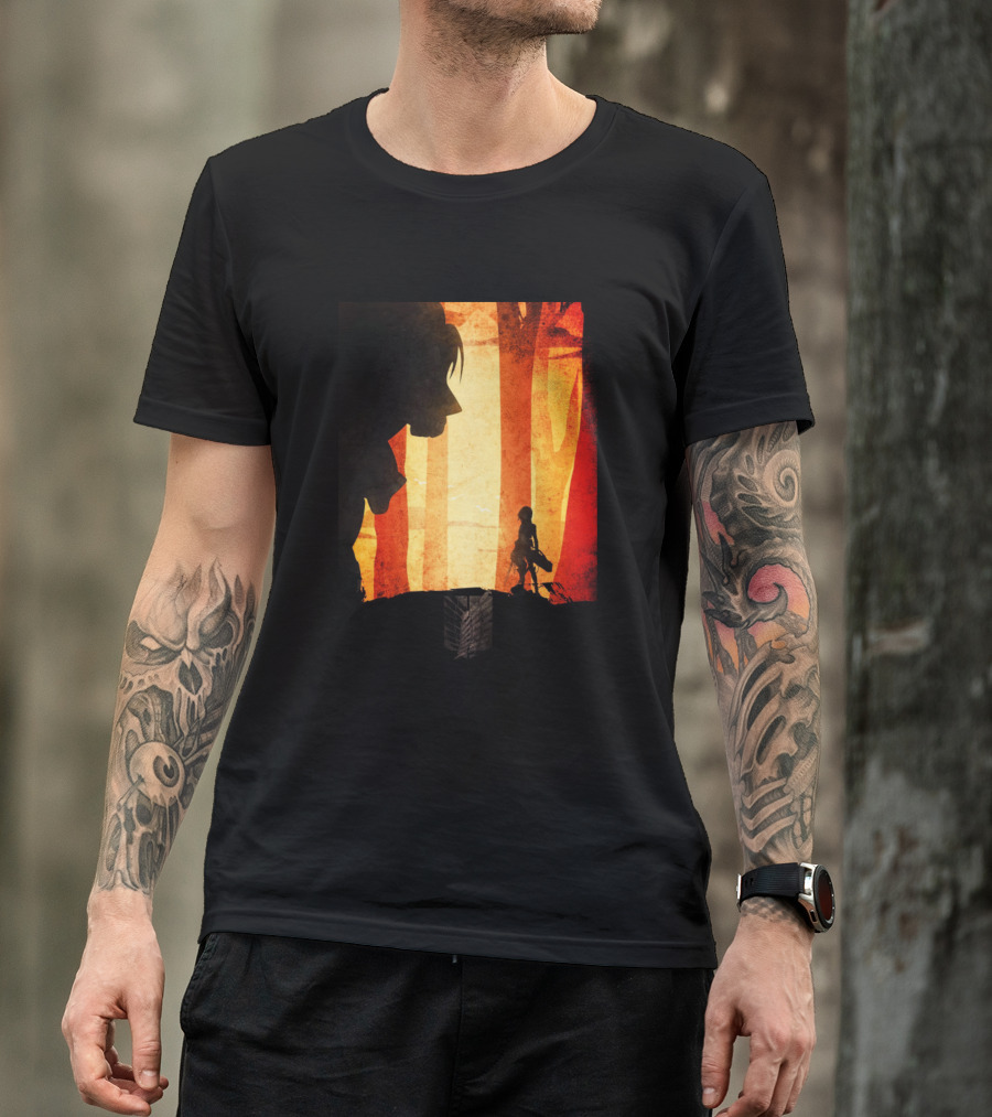 Titan Shadows Attack On Titan Forest T-Shirt